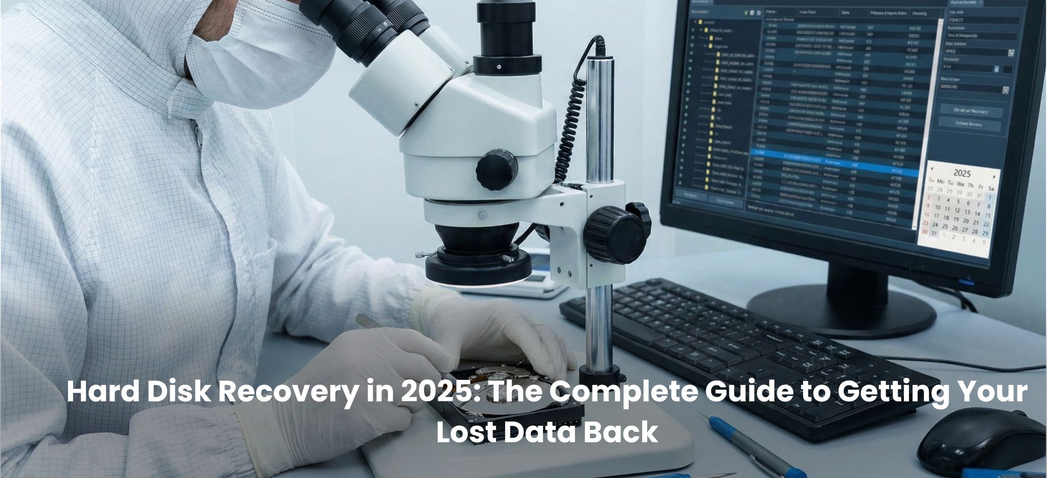 Hard Disk Recovery in 2025: The Complete Guide to Getting Your Lost Data Back